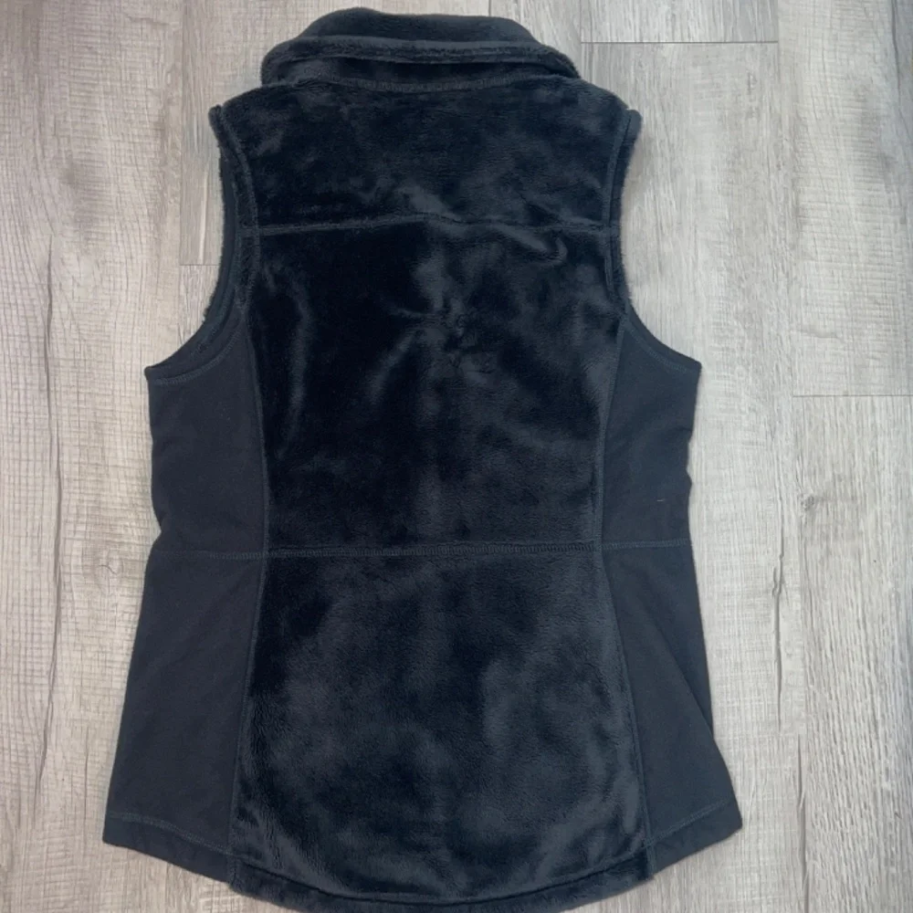 Women’s L.L. Bean Black Fleece Vest Size Small - Picture 6 of 6